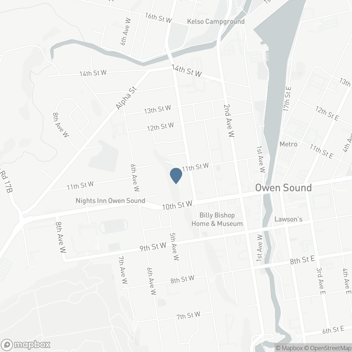 1090 4TH AVENUE A W, Owen Sound, Ontario N4K 5A1